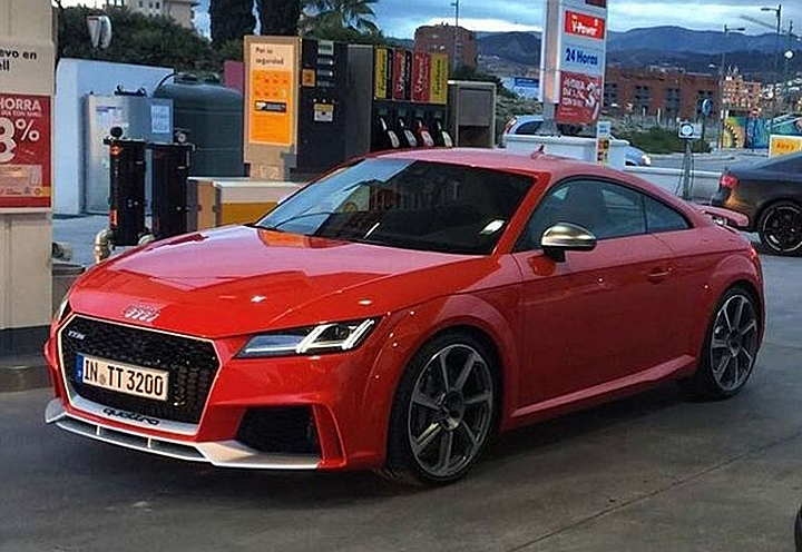 奧迪全新TT RS實(shí)車曝光